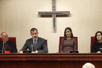 El Rey ensalza ante los obispos la actividad social de la Iglesia en la crisis y defiende los Acuerdos Iglesia-Estado