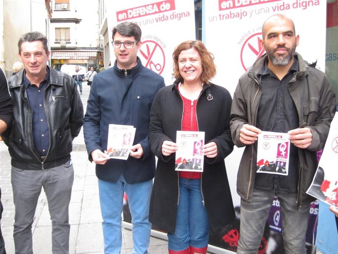 Entella (izda.) con Pedro García, Doblas y Mariscal