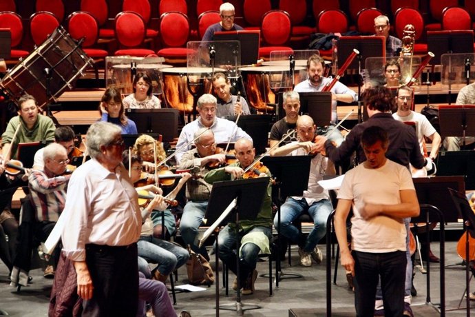 Ensayo Orquesta Sinfónica