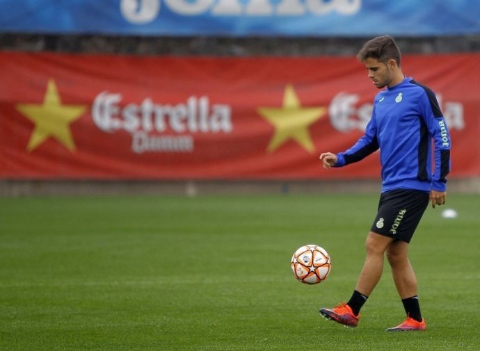 Óscar Melendo, jugador del RCD Espanyol