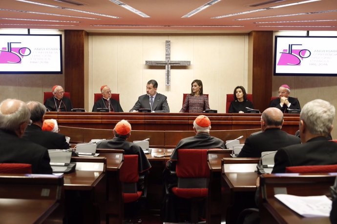 Palabras del Rey en la visita a la Conferencia Episcopal Española 