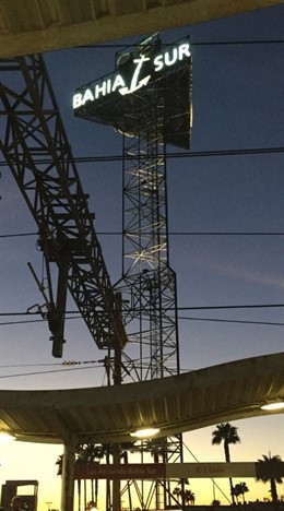 Instalaciones del Centro Comercial Bahía Sur en San Fernando.