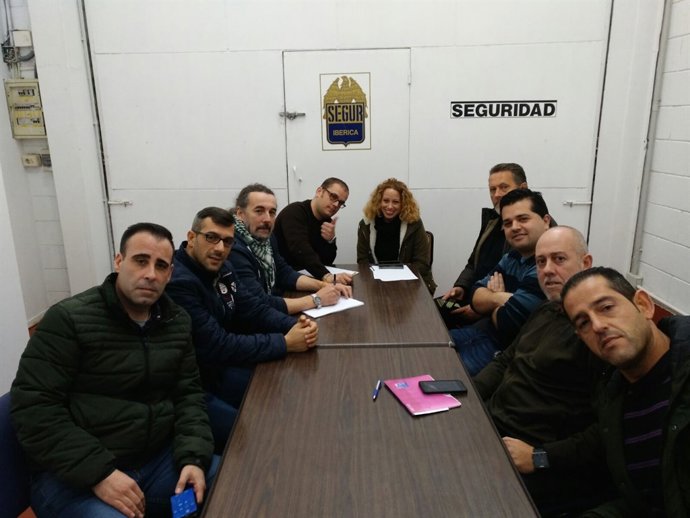 Encierro de trabajadores de Segur Ibérica