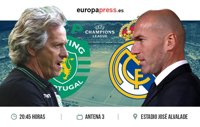 Horario y dónde ver el Sporting de Portugal – Real Madrid | Fase grupos Champions League