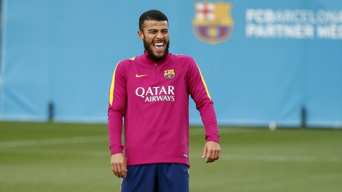 El jugador del FC Barcelona Rafinha