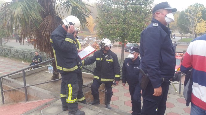 Incendio en Pozuelo