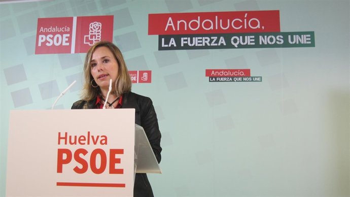 La diputada de Infraestructuras en la Diputación de Huelva, Laura Martín.