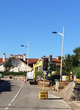 Obra de abastecimiento