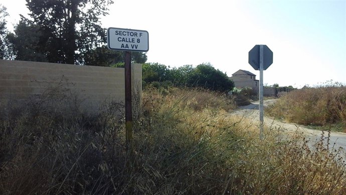 El sector F de Almensilla. 