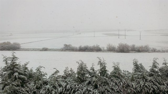 Nieve en Álava