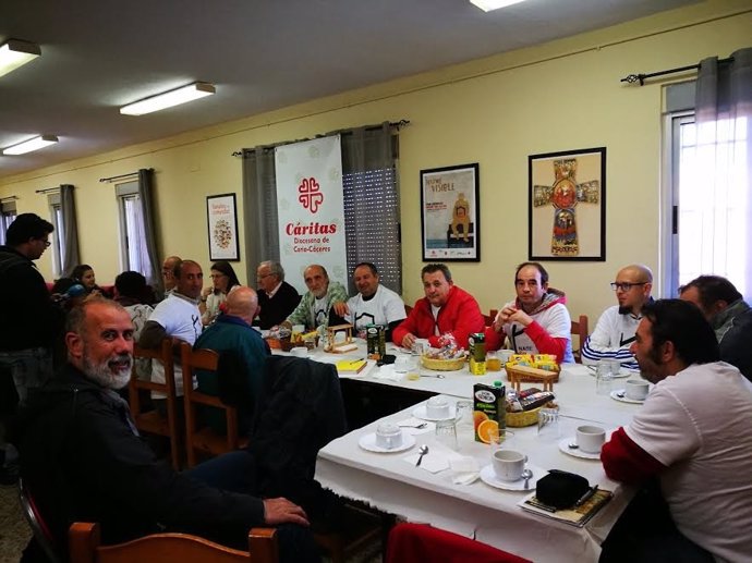 Personas acogidas en el Centro Vida de Cáceres