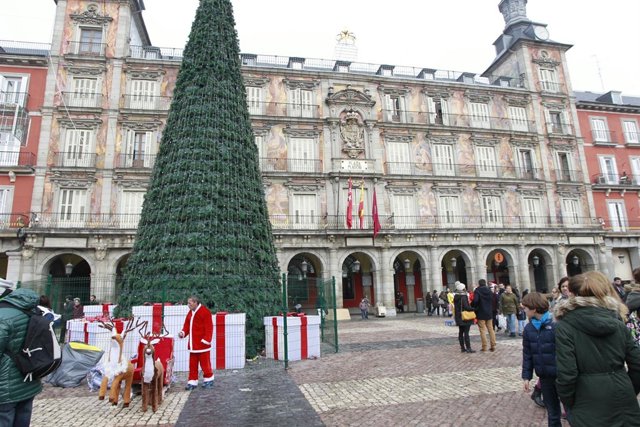 Navidad, fiestas navideñas, Plaza Mayor