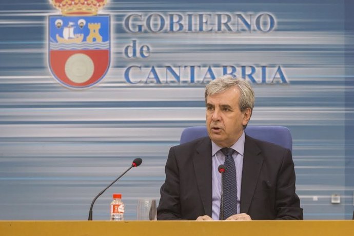 Rafael de la Sierra, consejero de Presidencia y Justicia del Gobierno cántabro 