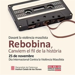 Campaña contra la violencia machista 'Rebobina'