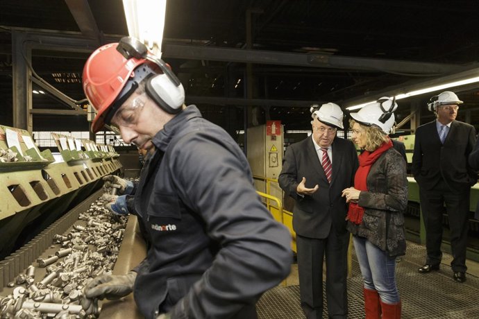 Díaz Tezanos visita Fundinorte, la antigua Greyco