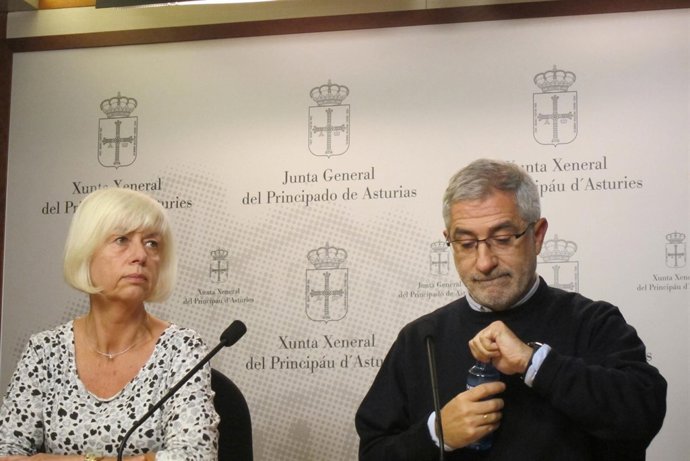 Concha Masa y Gaspar Llamazares