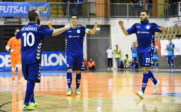 Inter Movistar comienza ganando en la UEFA Futsal Cup
