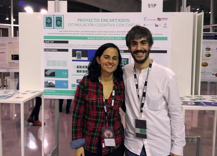 Laura Moreno y Jaiver Sánchez, creadores de la guía de estimulación cognitiva.