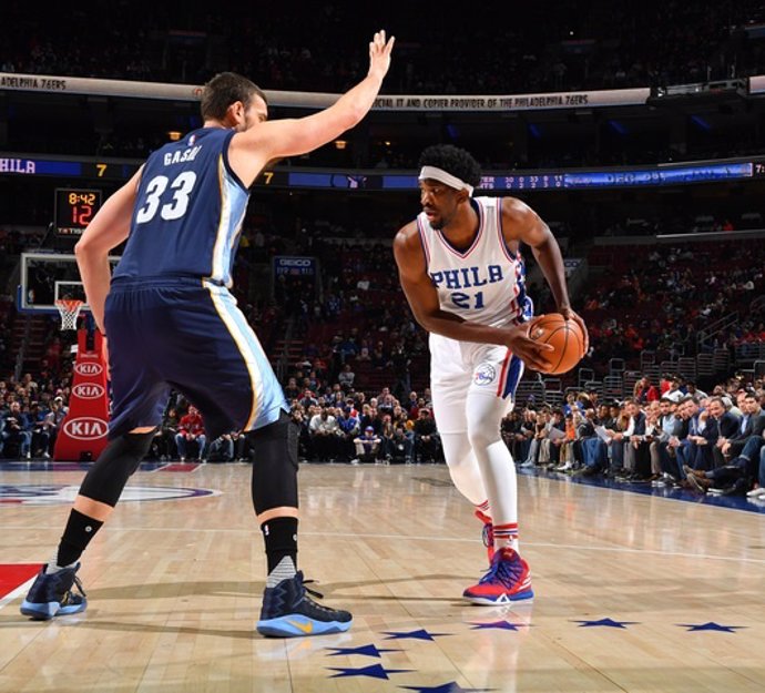 Marc Gasol ante los Sixers