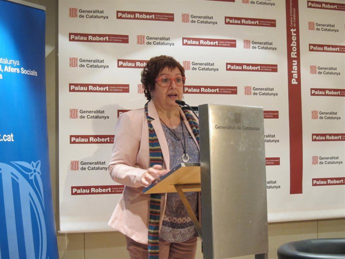 La consellera de Trabajo, Asuntos Sociales y Familias, Dolors Bassa