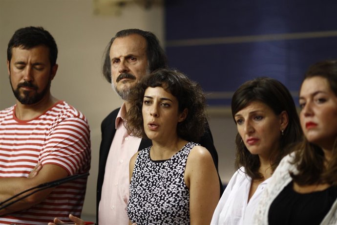 Diputados de En Marea en el Congreso