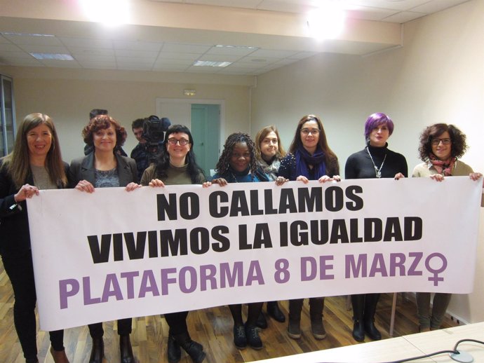 Presentación actos Plataforma 8 de marzo