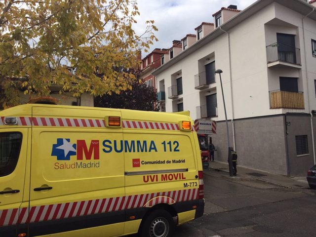 Ambulancia del SUMMA en Aranjuez