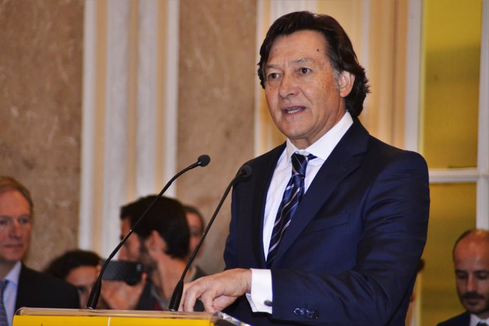 José Ramón Leto en su toma de posesión como presidente del CSD