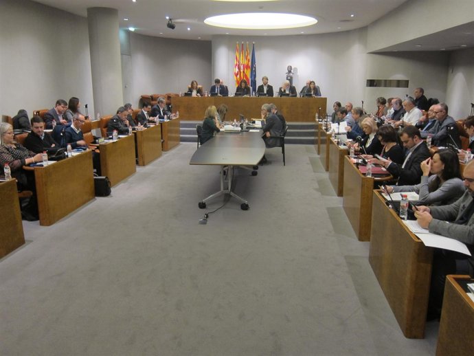Pleno de la Diputación de Barcelona