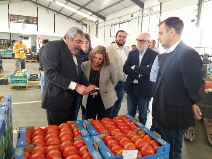 Irene García en la Cooperativa Virgen de las Virtudes