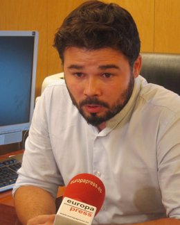 Gabriel Rufián, de Esquerra Republicana 