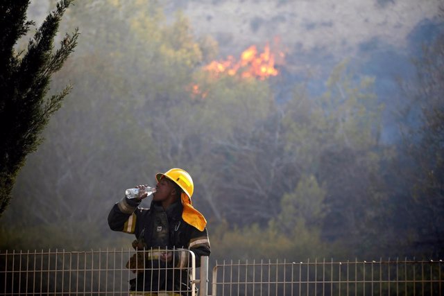 Incendios en Israel
