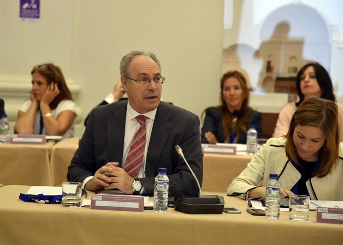 El presidente del Parlamento andaluz, Juan Pablo Durán