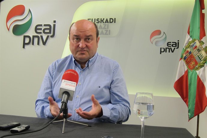 Andoni Ortuzar, entrevista a Europa Press