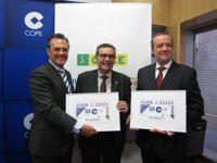 La ONCE dedicará el cupón del 1 de diciembre al 55 aniversario de COPE Zaragoza