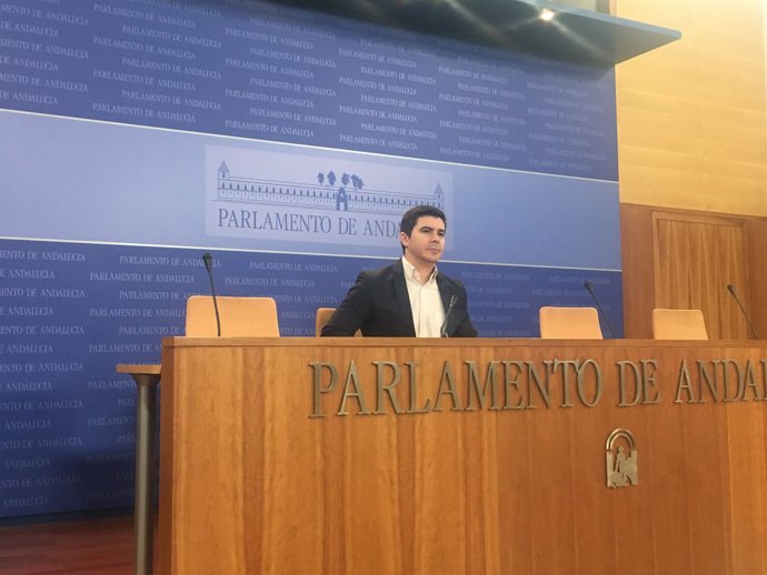 El parlamentario Ciudadanos Andalucía Sergio Romero