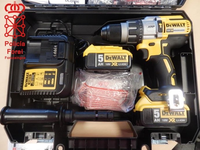 Taladro intervenido.