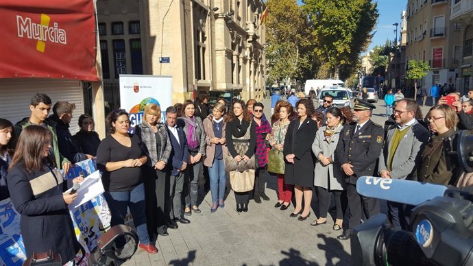 Foto/ Declaración Institucional Contra La Violencia De G Énero