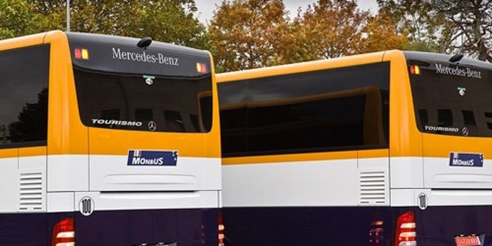 Flota de autobuses Monbus