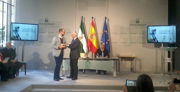 Entrega de los III Premios Andalucía de Comunicación Audiovisual Local