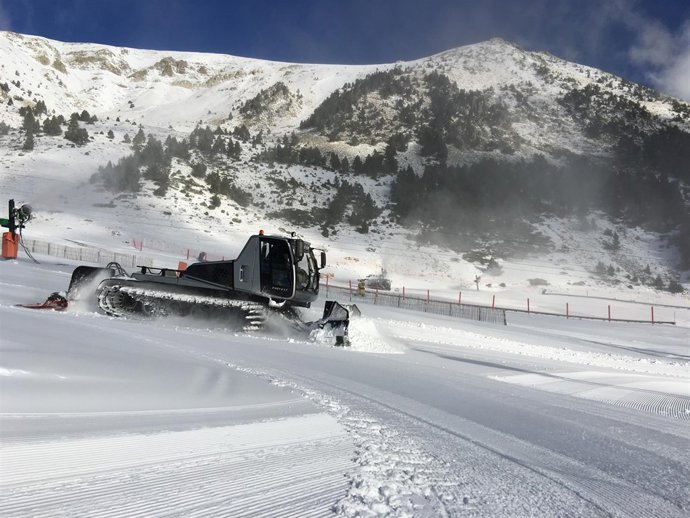 Nevada de esta semana en Vallter 2000