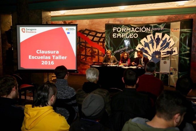 Clausura escuelas taller de formación para el empleo