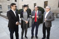 Lambán: "El sindicalismo tiene hoy más sentido que nunca"