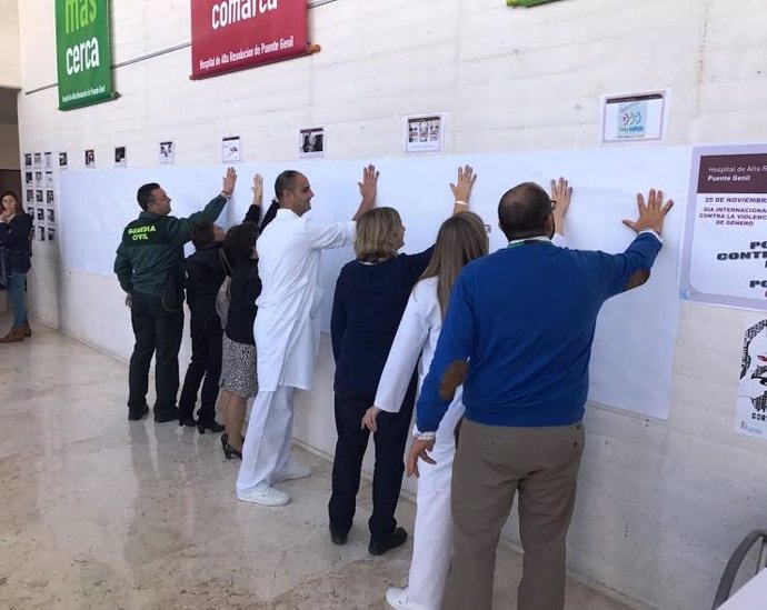 Una de las actividades celebradas durante la jornada del 25 N