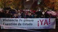 Miles de personas claman en Madrid contra la violencia de género y piden que se convierta en una cuestión de Estado