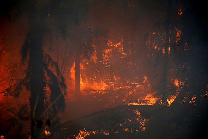 Incendios en Israel