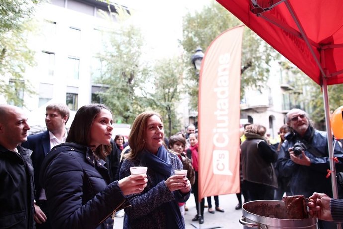 Inés Arrimadas y Carina Mejías