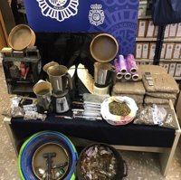 Desmantelan un laboratorio para producir hachís en el que empleaban robots de cocina