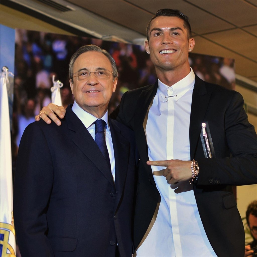 Florentino Pérez "Cristiano Ronaldo es el gran sucesor de Alfredo Di