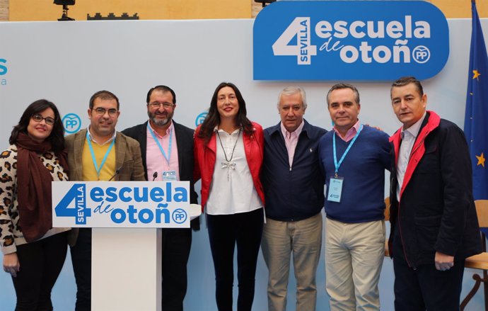 Inauguración de la cuarta Escuela de Otoño del PP de Sevilla